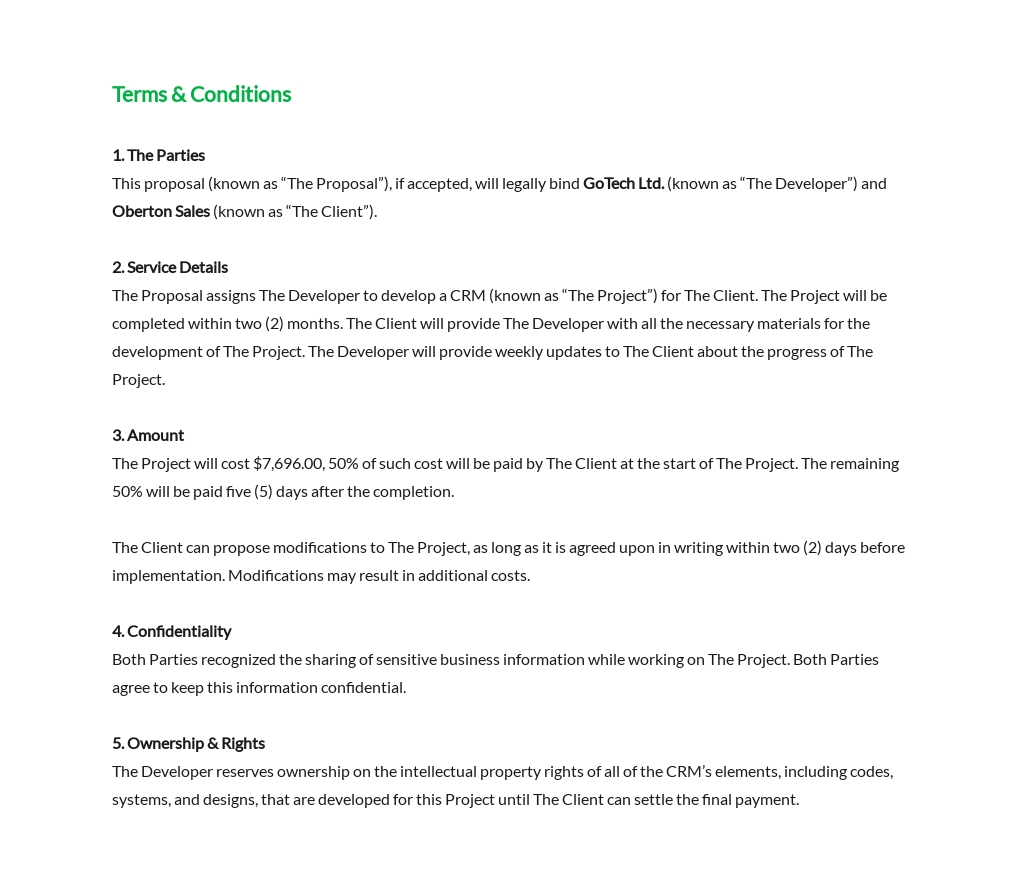 Technical Proposal for Software Development Template - Google Docs With Technical Proposal Template