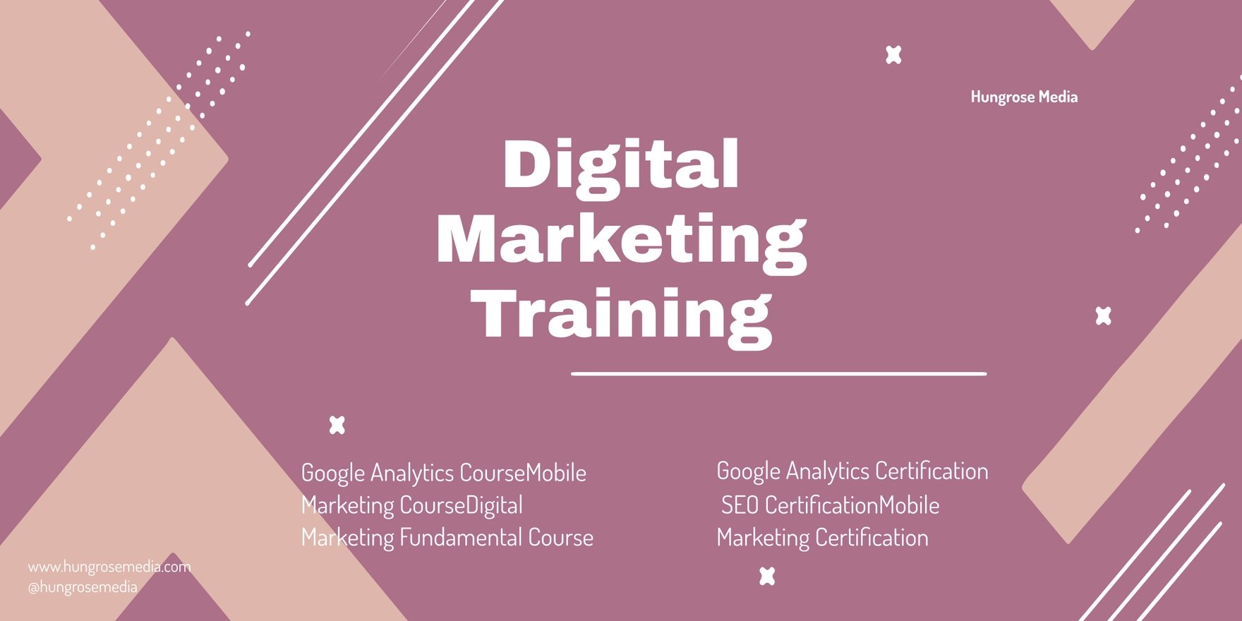 Digital Marketing Training Banner in Word, Illustrator, PSD