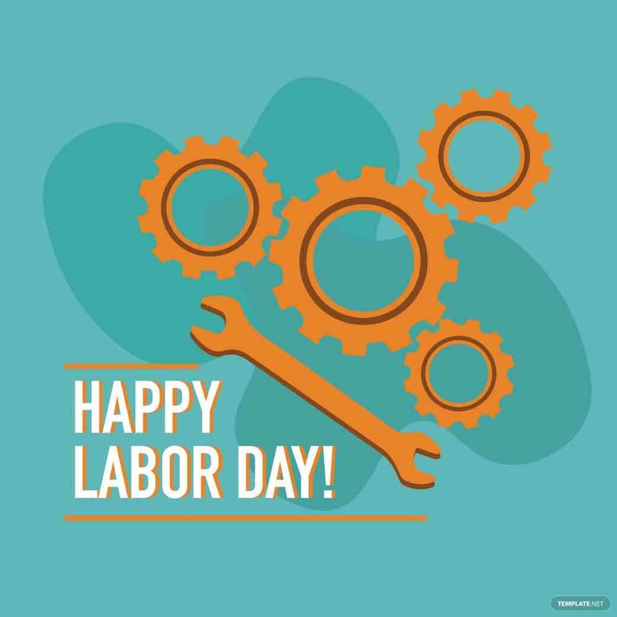 Cute Labor Day Clipart Template - Edit Online & Download Example ...