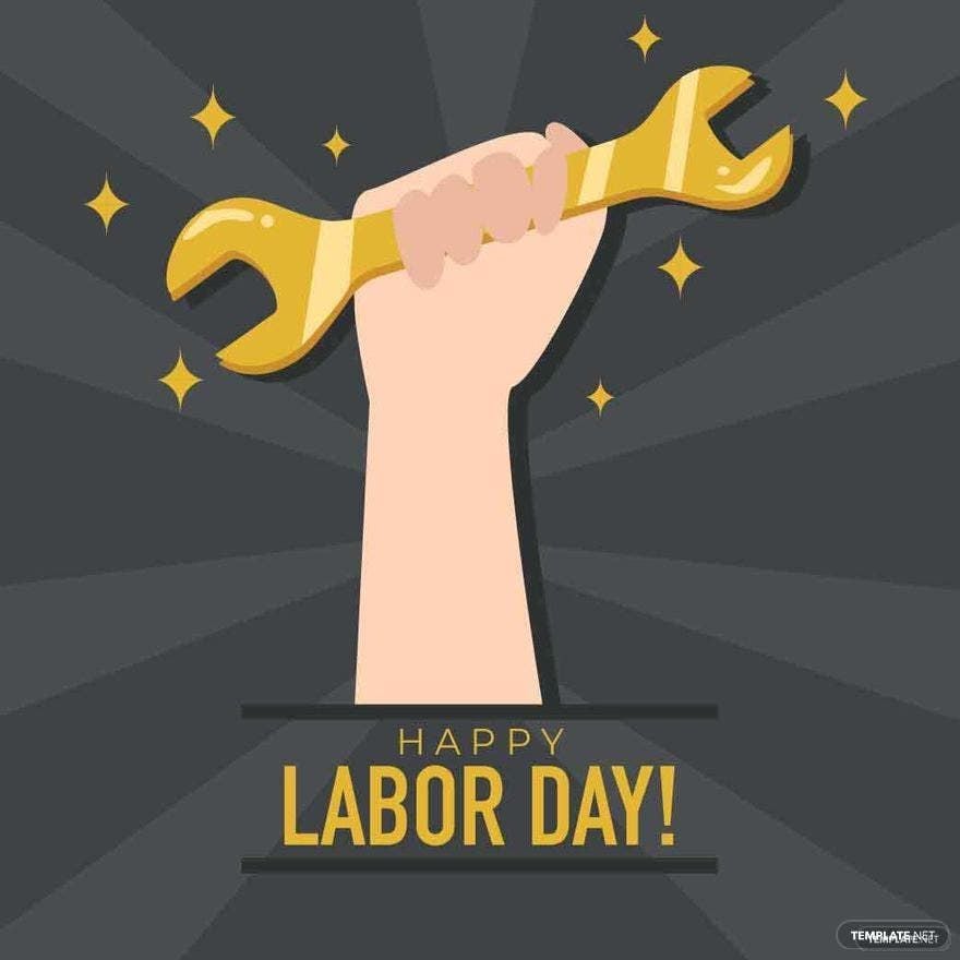 Labor Day Illustration Clipart