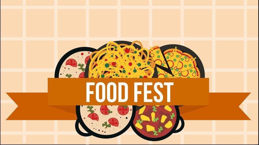 Food Fest Background