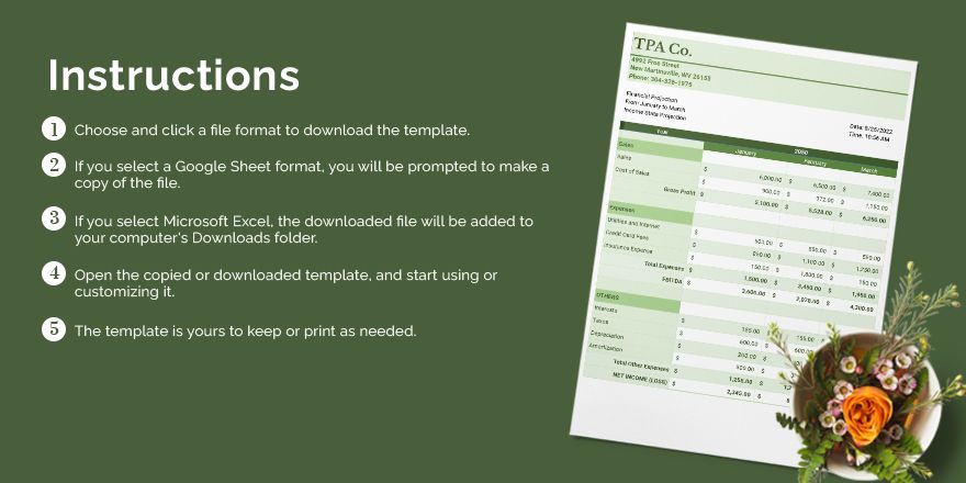 Free Monthly Financial Projections Template Google Sheets Excel Free Monthly Financial Projections Template Google Sheets Excel