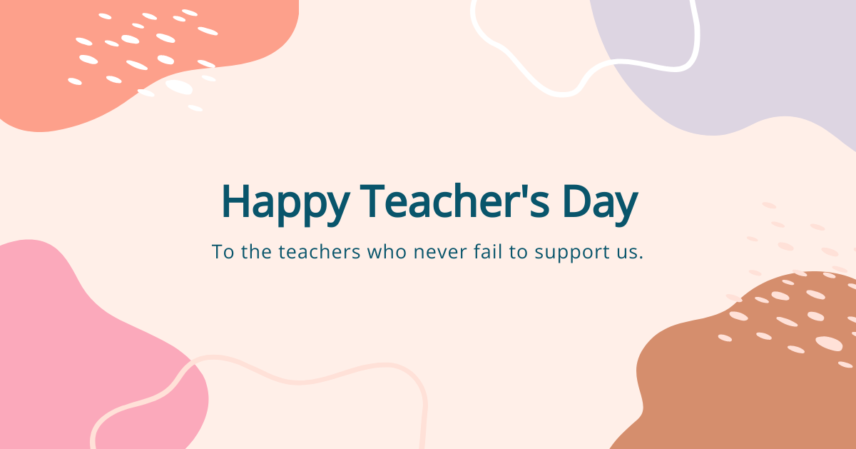 Teacher's Day Blog Header Template