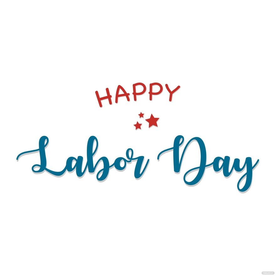 Free Labor Day Sign Clipart