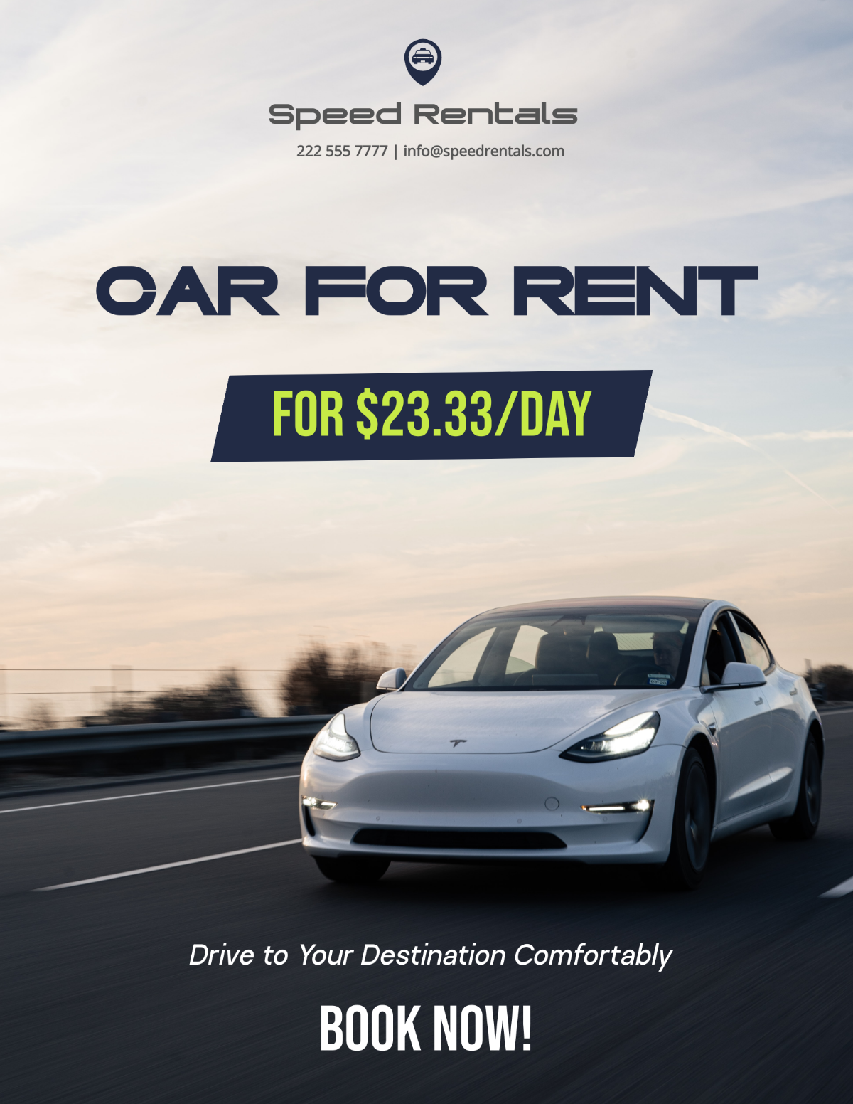 For Rent Flyer Template