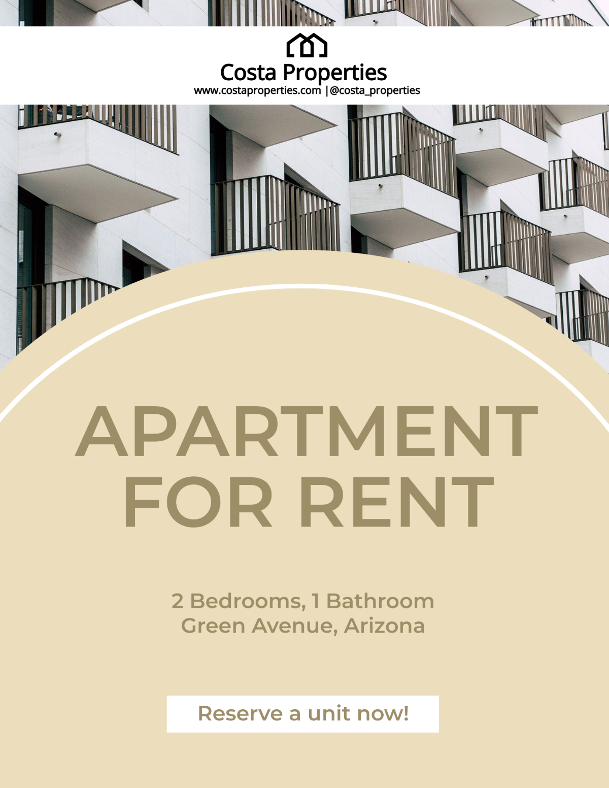 Apartment For Rent Flyer Template