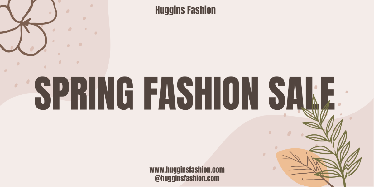 Spring Fashion Banner Template