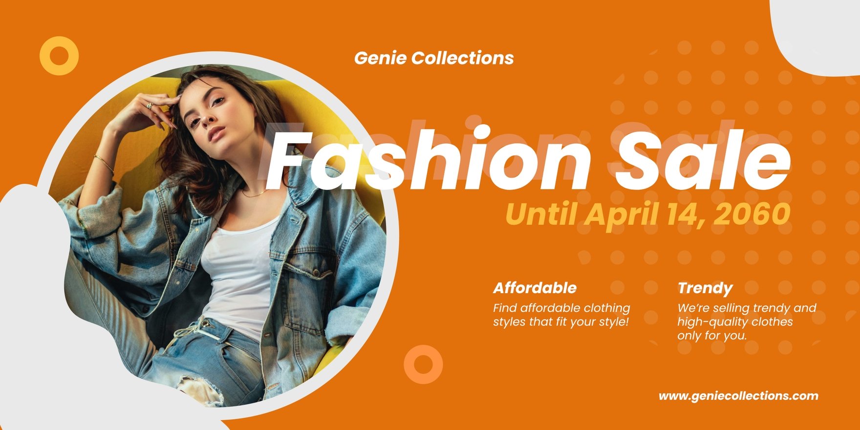 Free Fashion Sale Banner Template