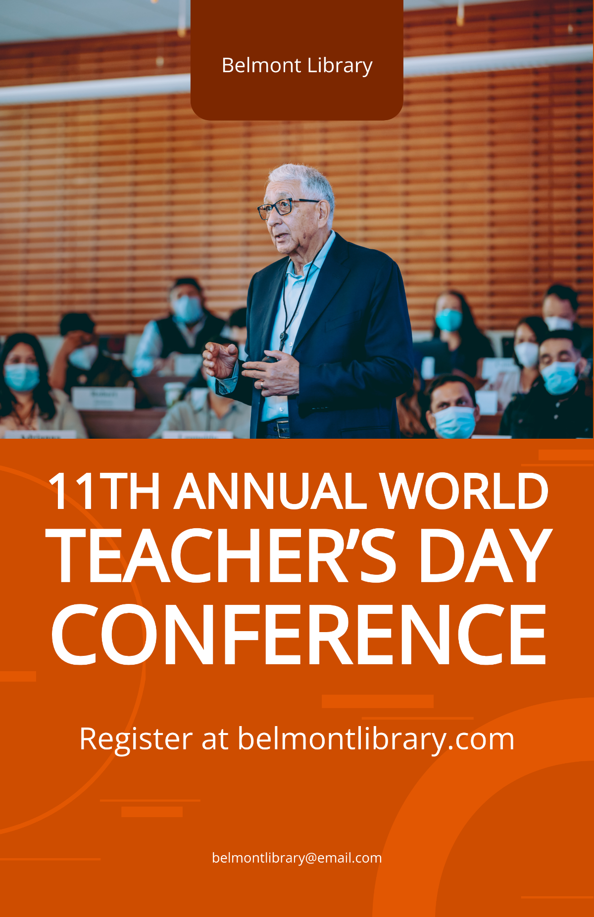 World Teacher's Day Poster Template