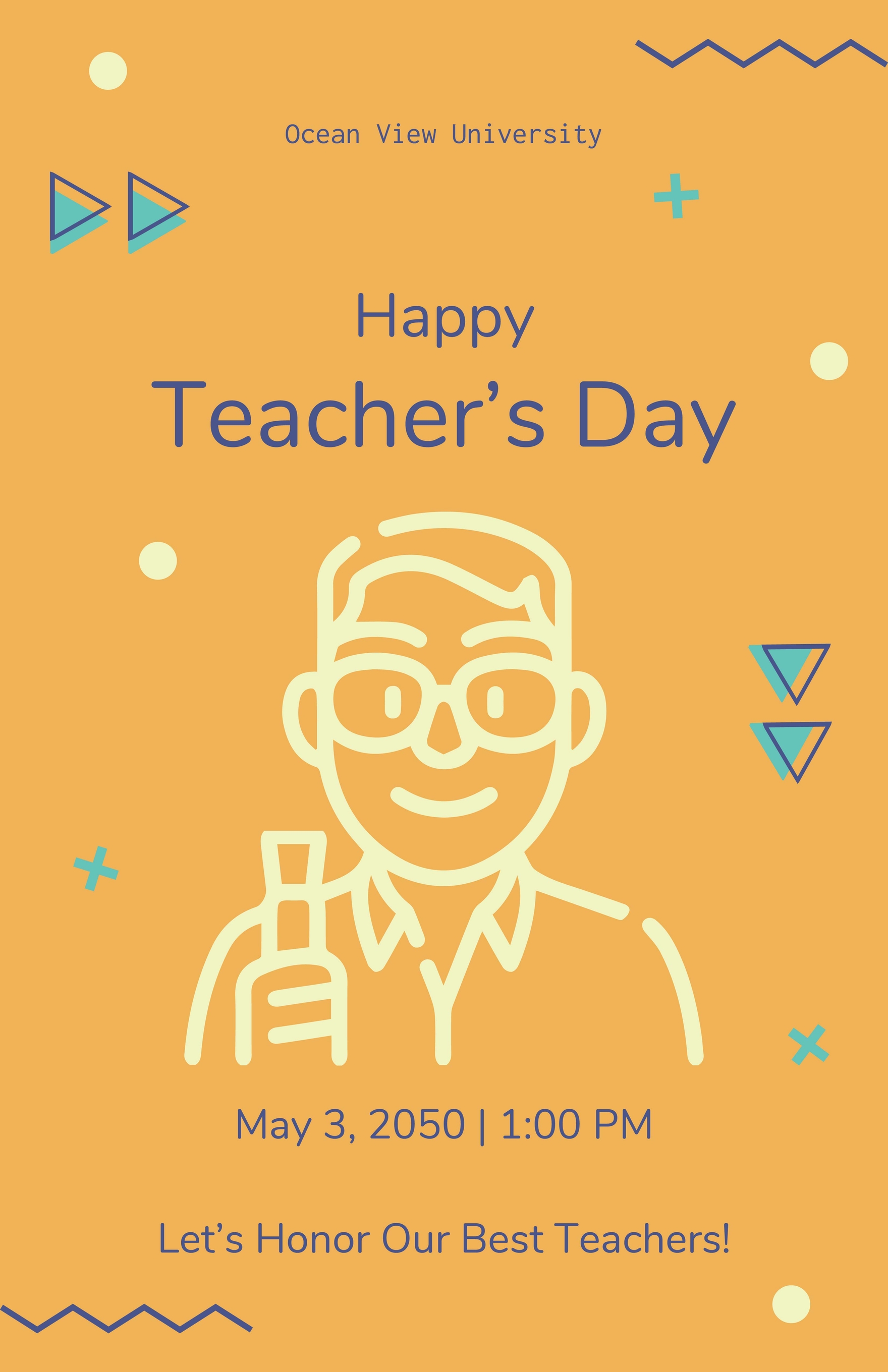 Best Teacher's Day Poster