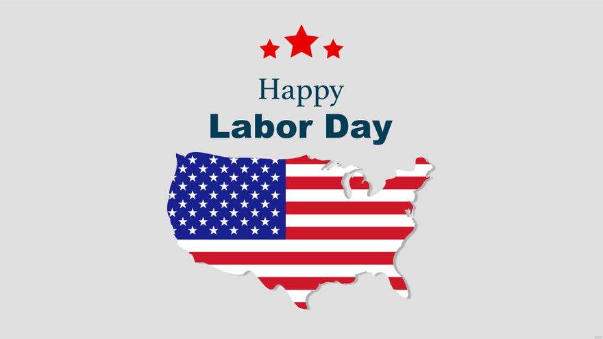 Free Labor Day Holiday Background in Illustrator, EPS, SVG, JPG, PNG
