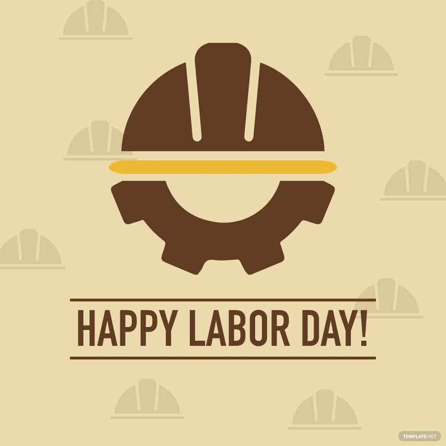 Free Happy Labor Day Clip Art in Illustrator, EPS, SVG, JPG, PNG