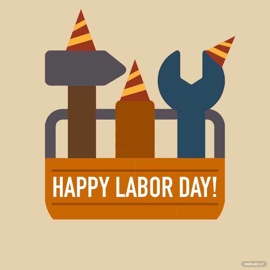Free Labor Day Concept Clip Art