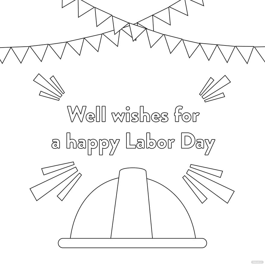 Labor Day Wishes Drawing