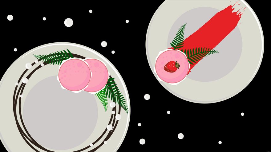 Creative Food Background in Illustrator, EPS, SVG, JPG, PNG