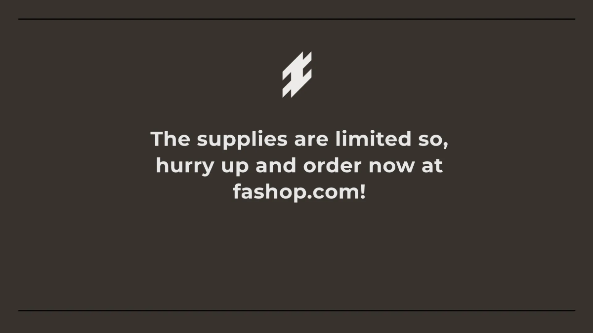 Free Fashion In-Stream Video Template to Edit Online