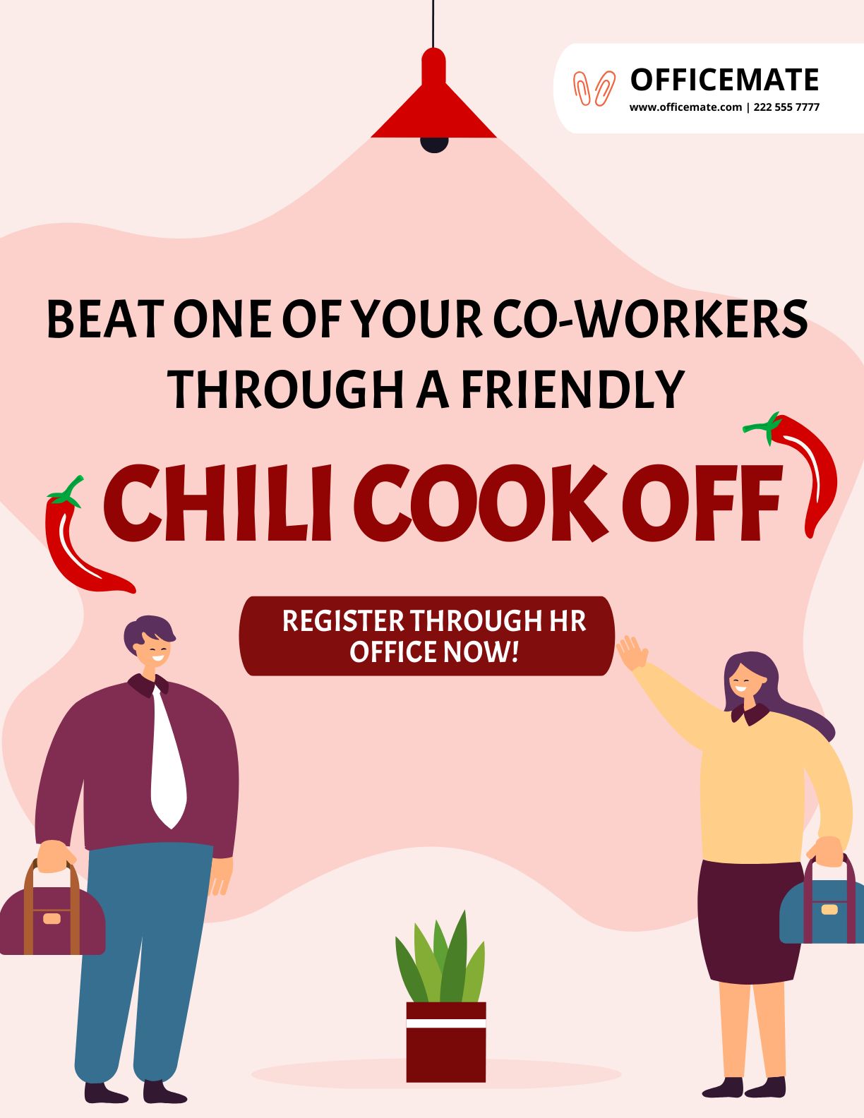 Free Chili Cook Off Flyer Template Word