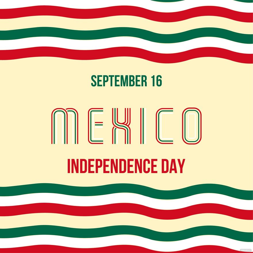 Mexican Independence Day Promotion Vector