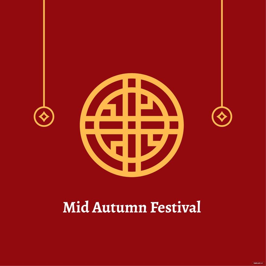 Mid-Autumn Festival Logo Vector