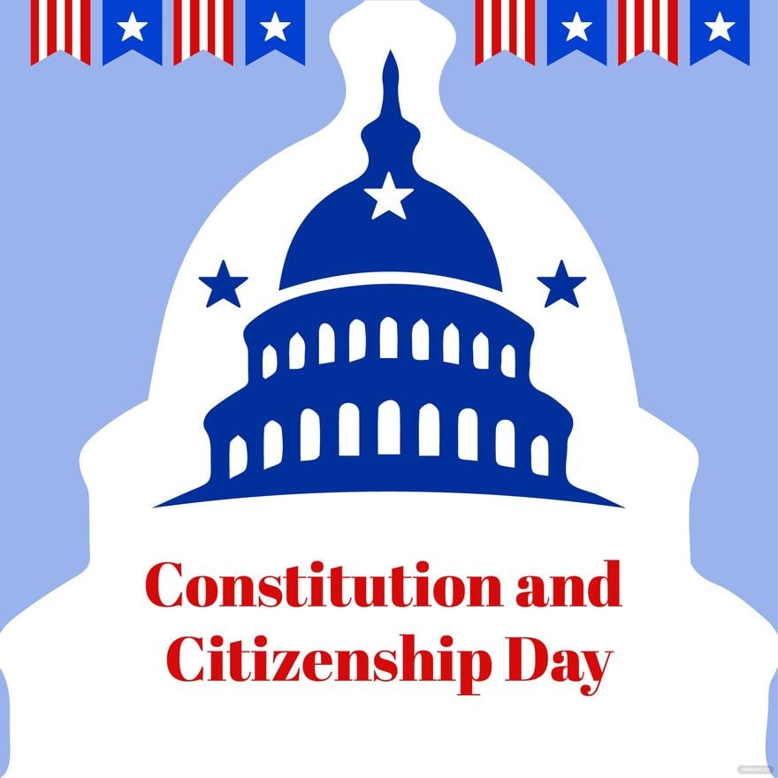 Constitution and Citizenship Day Illustration