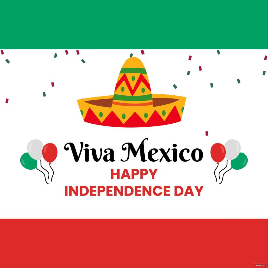 FREE Mexican Independence Day Vector Image Download in PDF