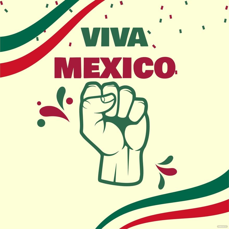 Mexican Independence Day Symbol Vector