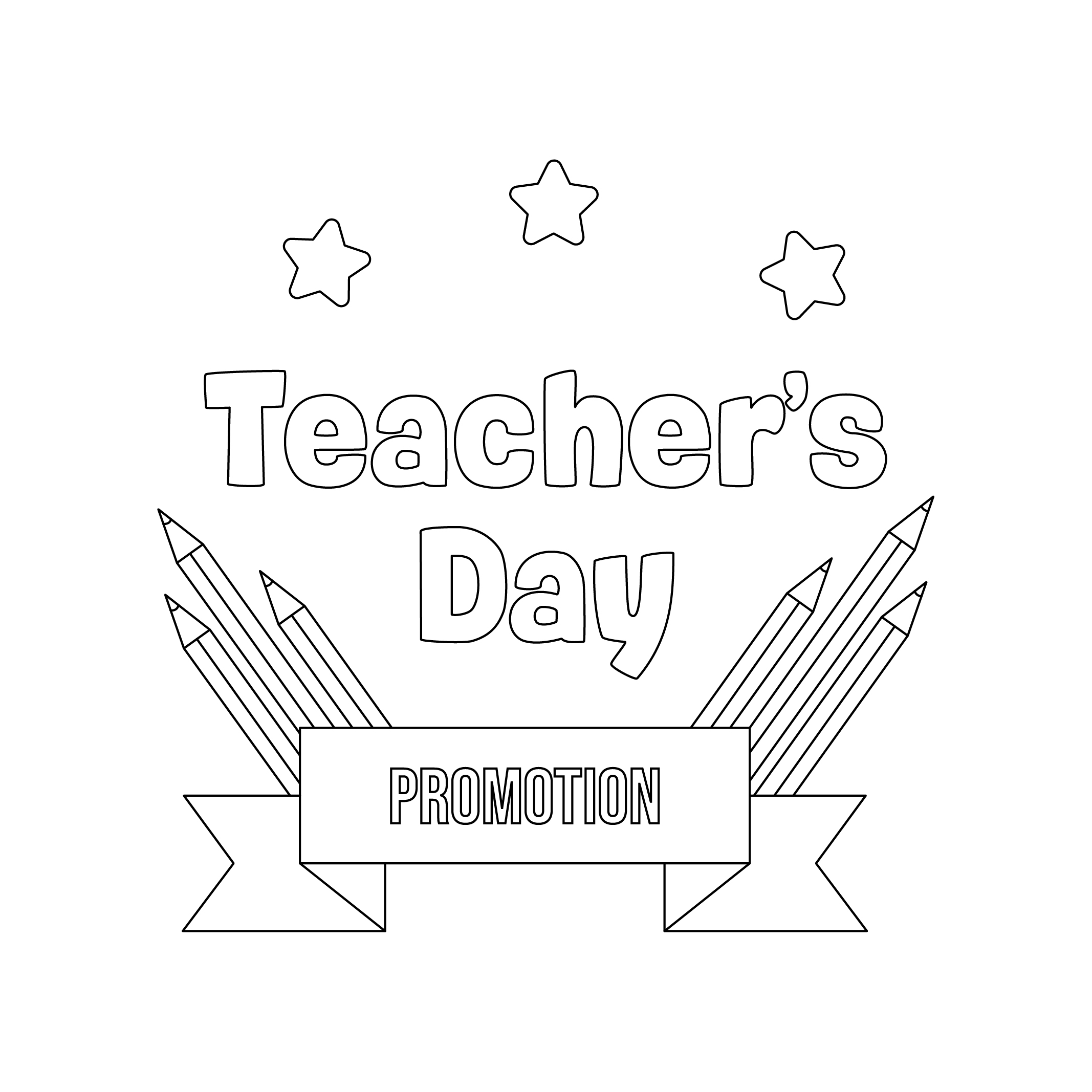 Free Happy Teachers Day Drawing - Download in Illustrator, PSD, EPS ...