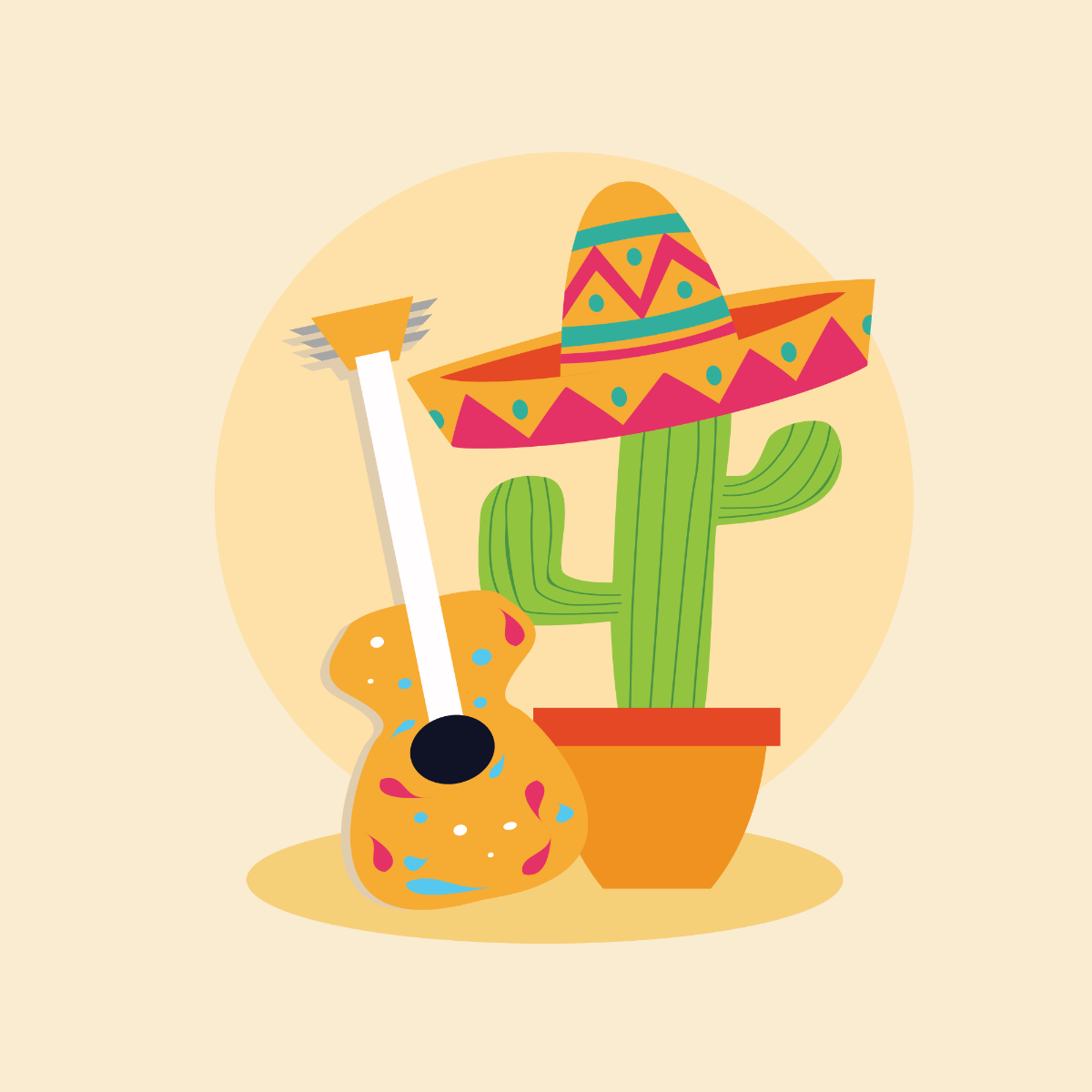 Happy Mexican Independence Day Clip Art