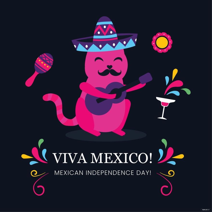 Free Funny Mexican Independence Day Clip Art - EPS, Illustrator, JPG, PSD,  PNG, SVG 