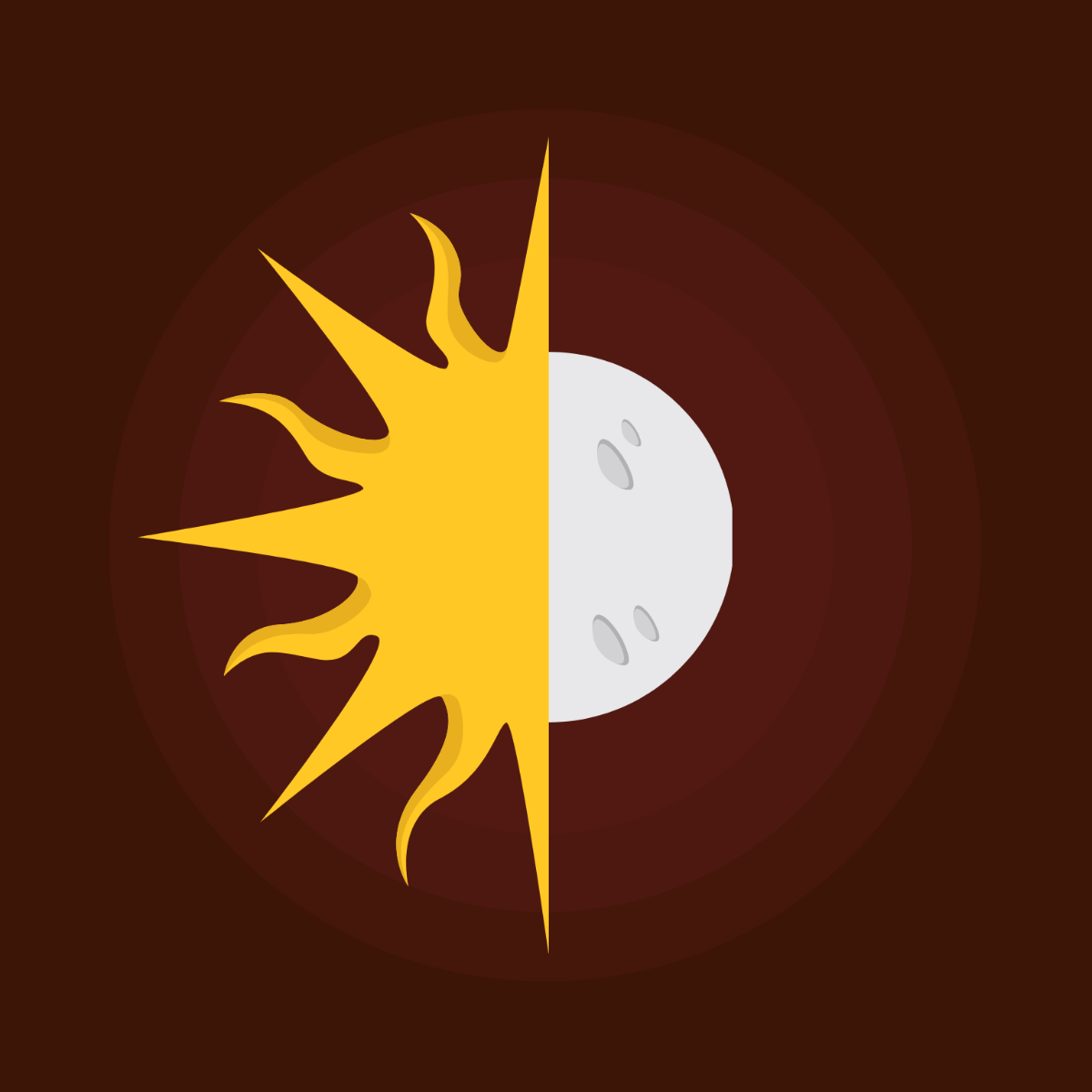 Free Fall Equinox Icon Vector Template