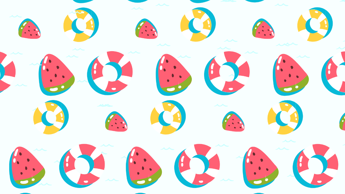Bright Summer Background Template