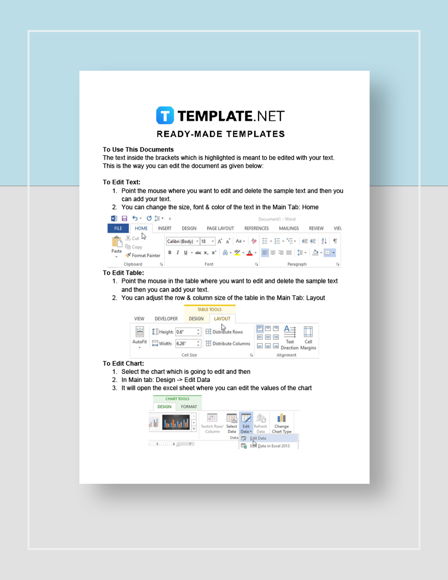 Numbers timesheet Instructions