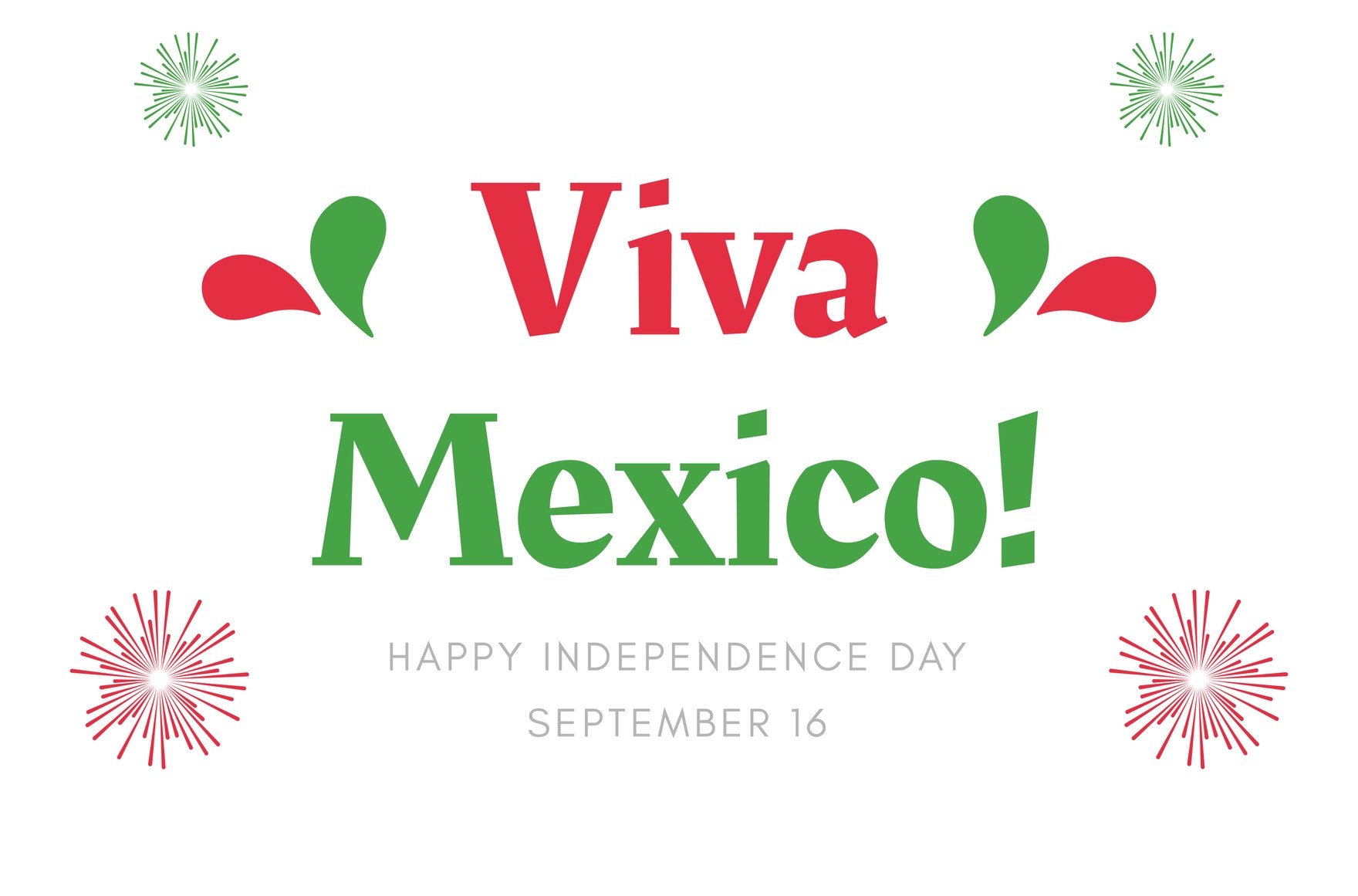 Mexican Independence Day Banner