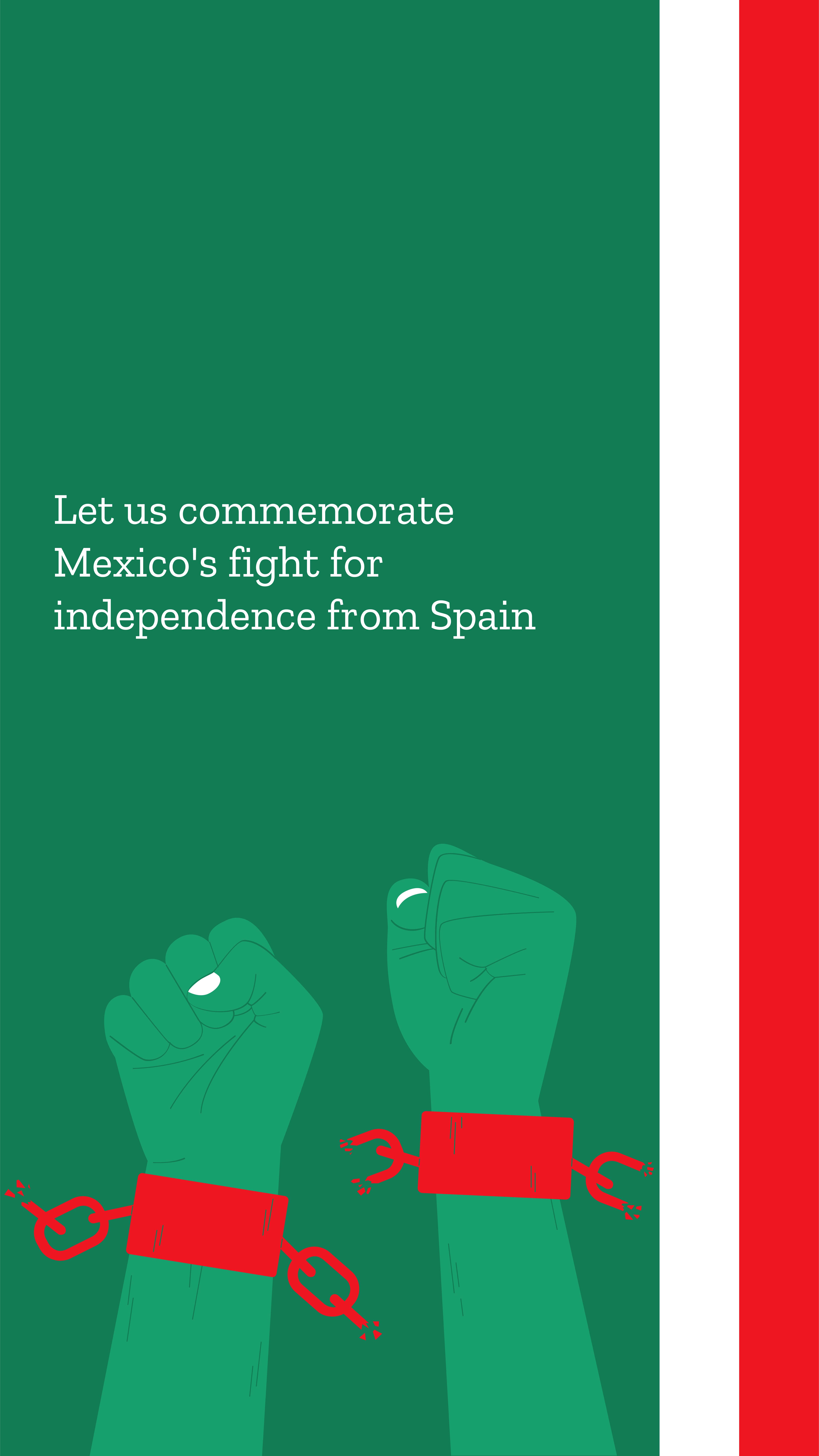 Free Mexican Independence Day Instragram Story Template to Edit Online