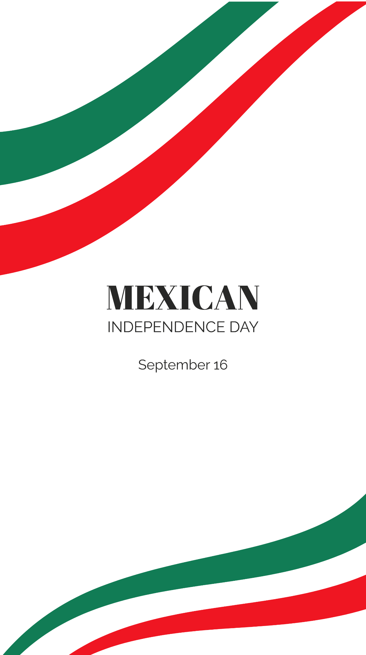 Mexican Independence Day Instragram Story Template