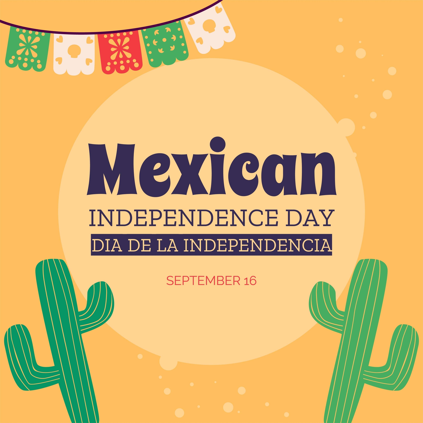Mexican Independence Day Whats App Post