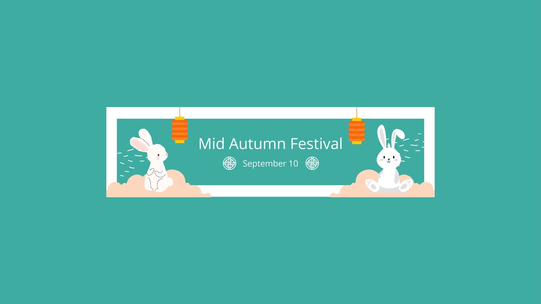 Mid-autumn Festival Youtube Banner
