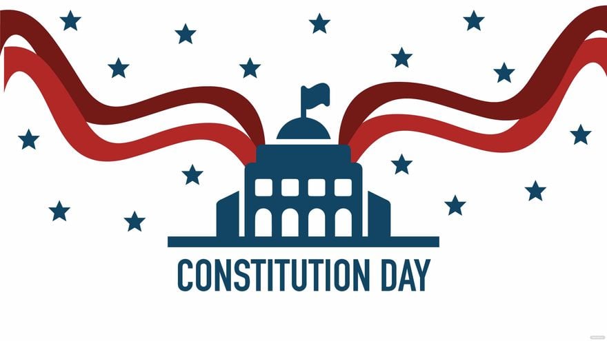 High Resolution Constitution and Citizenship Day Background