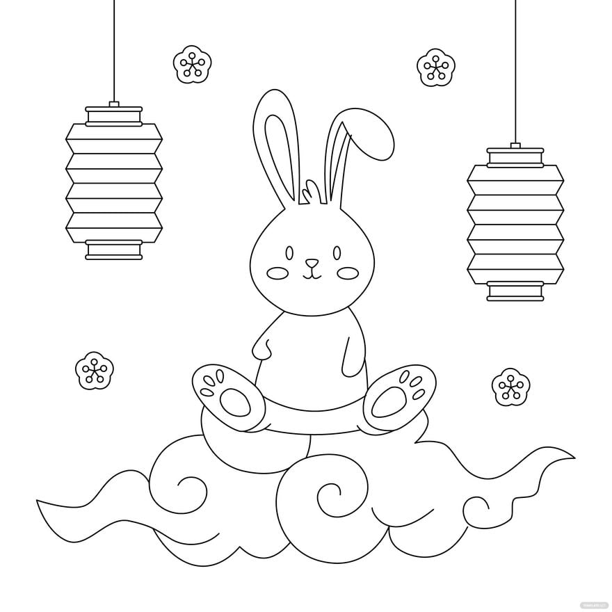 Free Mid-Autumn Festival Drawing in Illustrator, PSD, EPS, SVG, JPG, PNG