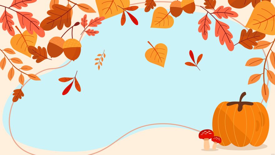 Free Autumn Fall Background in Illustrator, EPS, SVG, JPG, PNG
