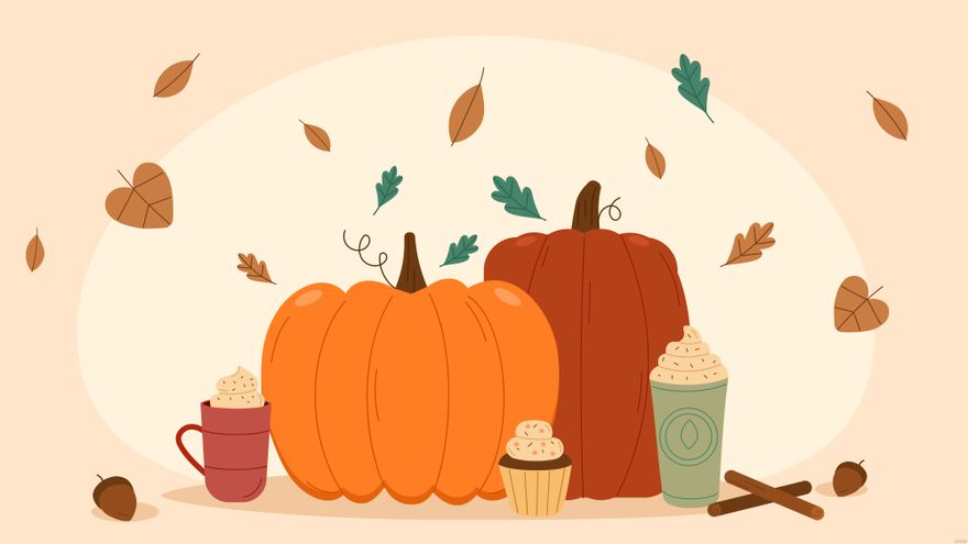 Free Autumn Season Background in Illustrator, EPS, SVG, JPG, PNG