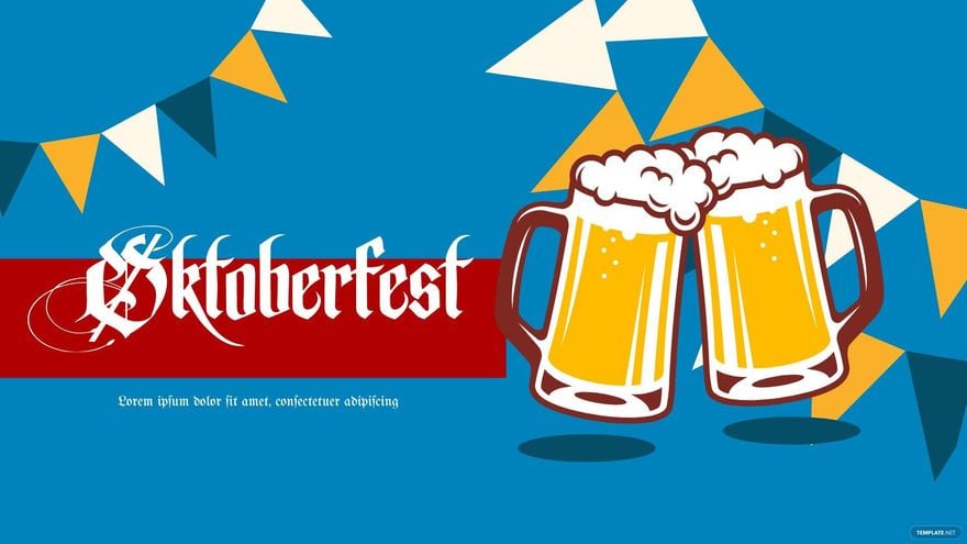 Oktoberfest Banner Background in PDF, Illustrator, PSD, EPS, SVG, JPG, PNG