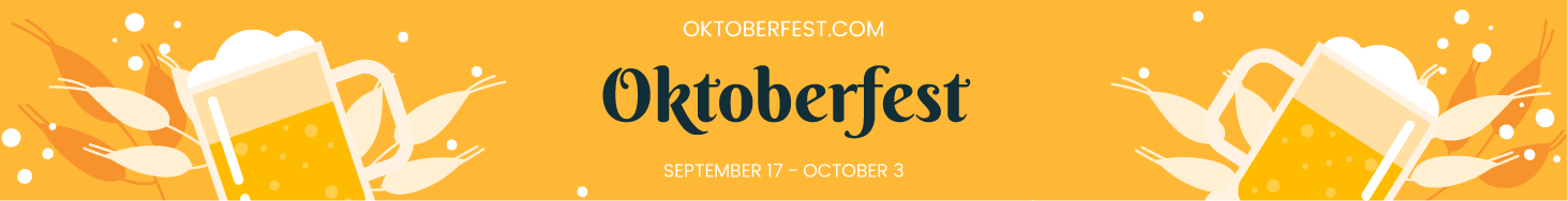 Oktoberfest Website Banner
