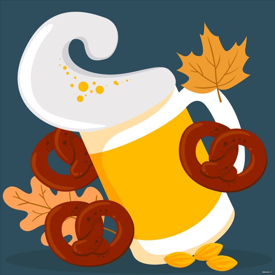 Oktoberfest Illustration in Illustrator, PSD, EPS, SVG, JPG, PNG