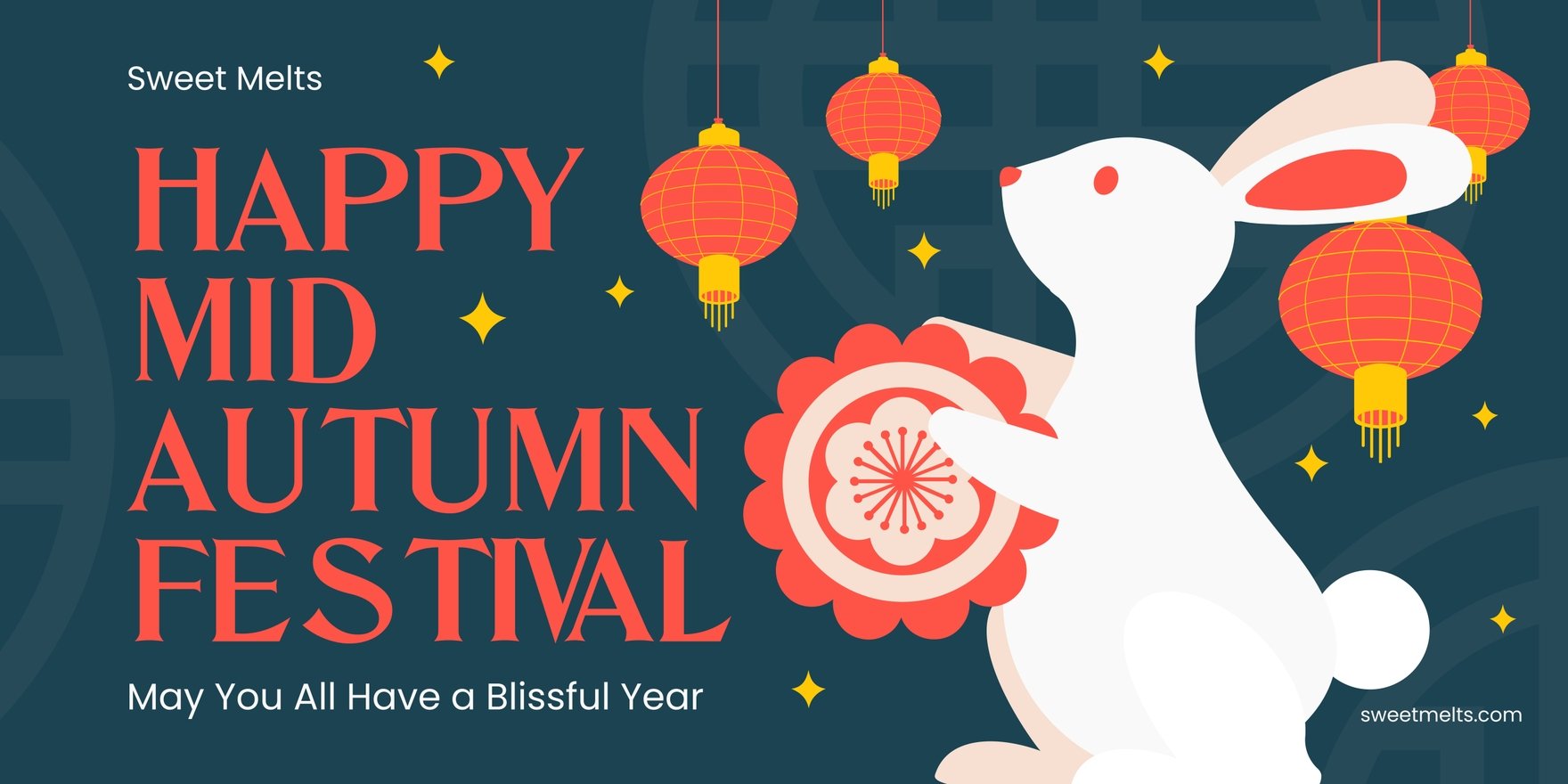 Happy Mid-Autumn Festival Banner