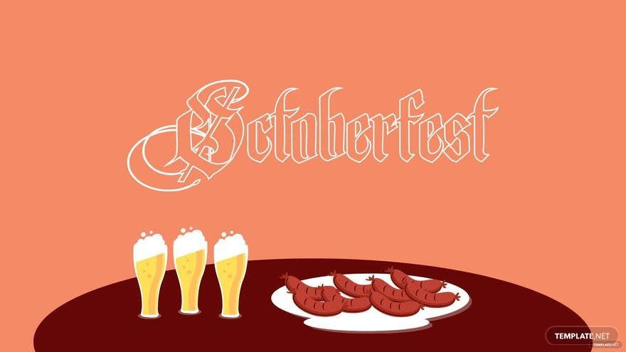 Free Oktoberfest Drawing Background