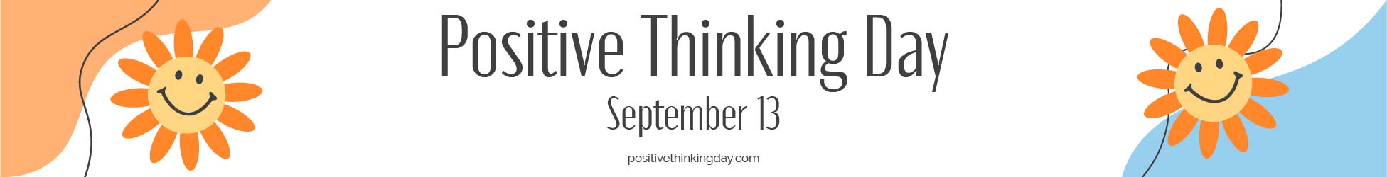 Positive Thinking Day Website Banner