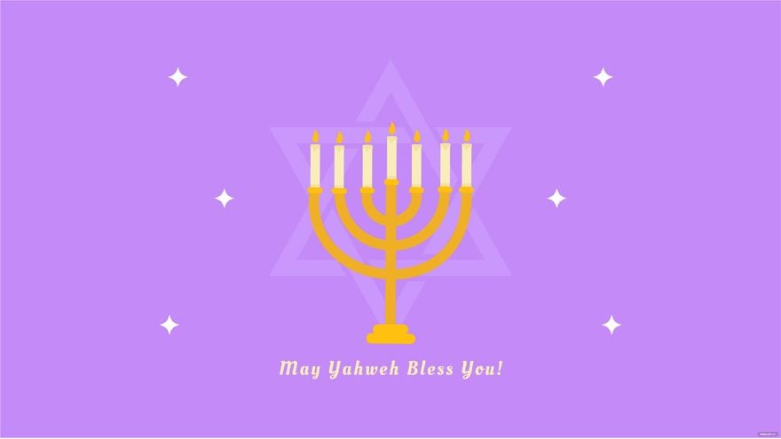 Free Rosh Hashanah Greeting Card Background