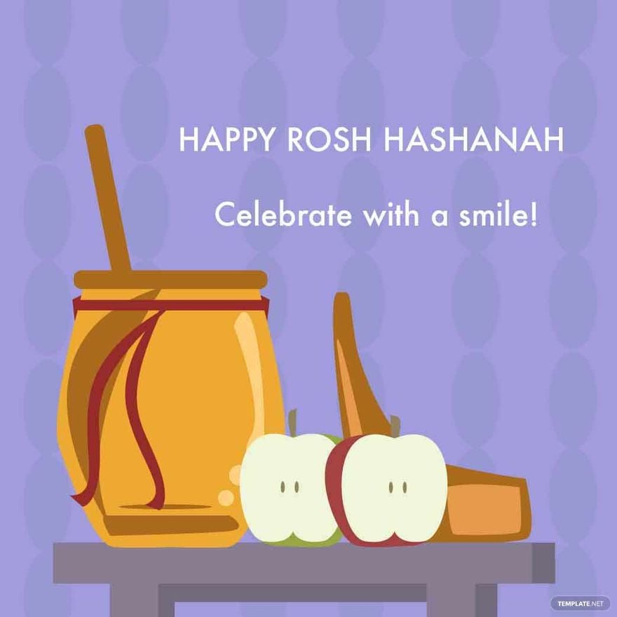 Free Rosh Hashanah Poster Vector