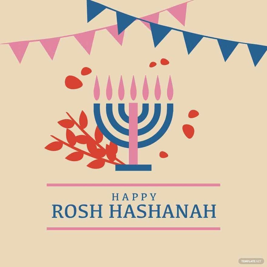 Free Rosh Hashanah Vector in Illustrator, PSD, EPS, SVG, JPG, PNG